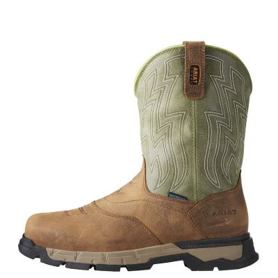 Ariat Rebar Flex Western - Werkschoenen Bruin Heren - 16601-560